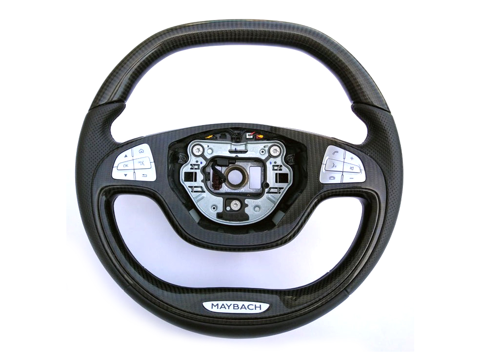 Mercedes-Benz S-Class W222 (2013-2020) Steering Wheel Maybach Style Carbon