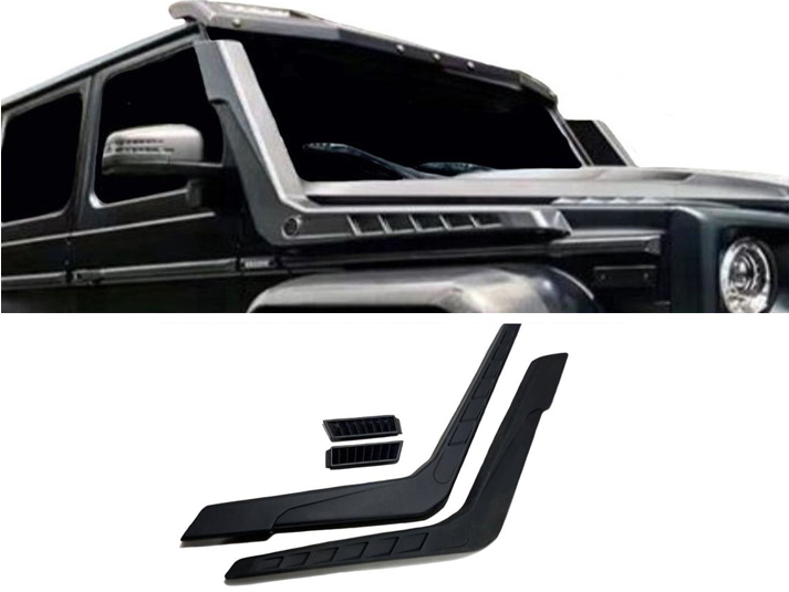Fiberglass Side Air Intake Brabus Snorkels for Mercedes-Benz W463 G-Wagon