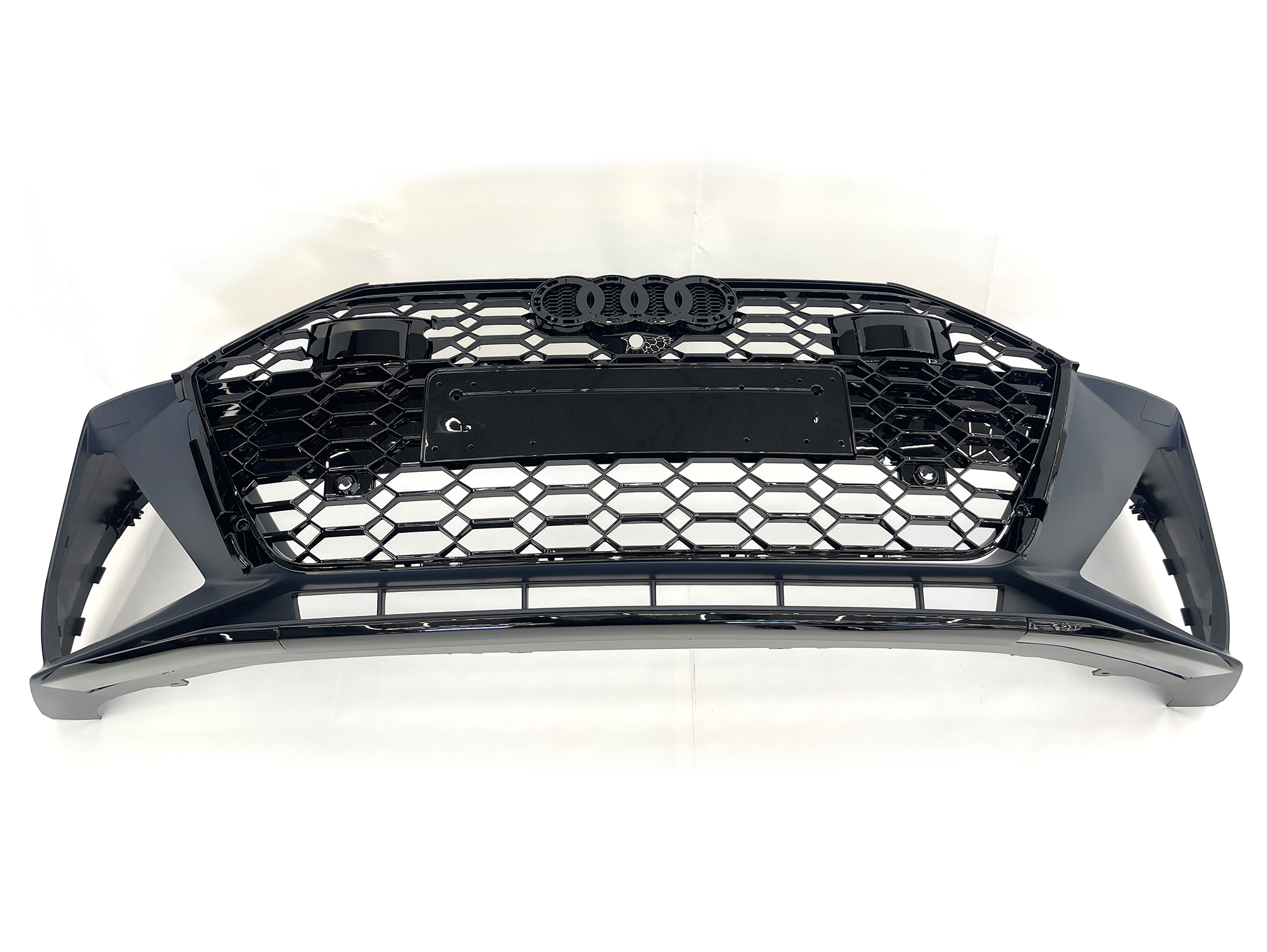 Audi A6 C8 2018+ Front Bumper Set RS6 style BLACK