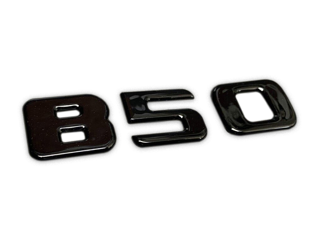 Mercedes-Benz B50 Trunk Brabus Emblem B 50 Logo Tail Badges