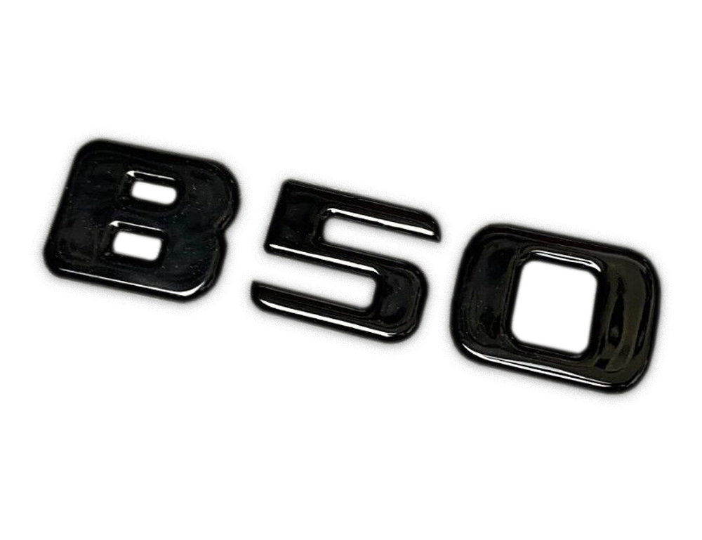 Mercedes-Benz B50 Trunk Brabus Emblem B 50 Logo Tail Badges