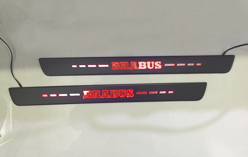 Mercedes-Benz W205 С-Class Brabus Door Sills LED Scuff Plates