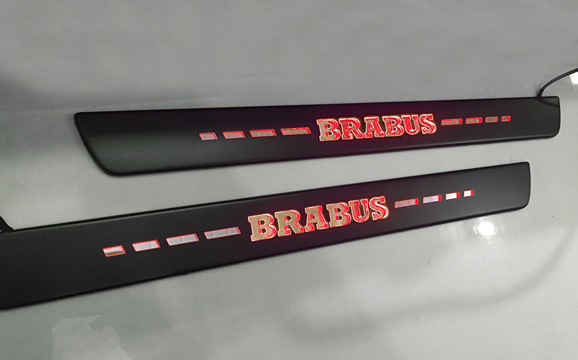 Mercedes-Benz W205 С-Class Brabus Door Sills LED Scuff Plates