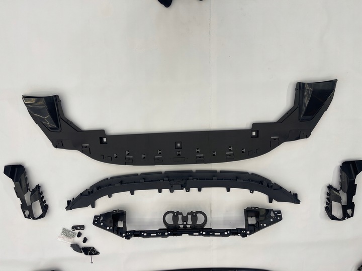 Audi A3 8Y 2020-2024 Sedan Front Bumper Set RS3 Style BLACK