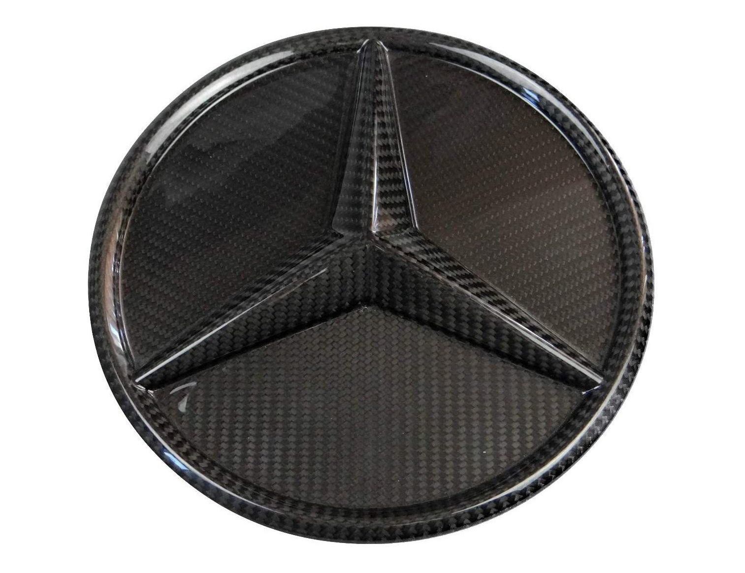 Carbon Fiber Front Grill Star Style Grille Badge Logo Emblem for Mercedes-Benz W463A G-Class G-Wagon