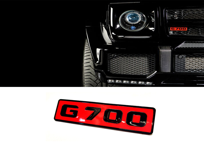 G700 Front Grille Emblem G700 Logo Badge for G-Class w463 G63